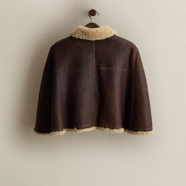 2005 Leather Poncho - Size M