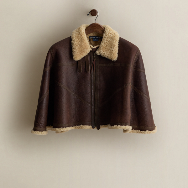 2005 Leather Poncho - Size M