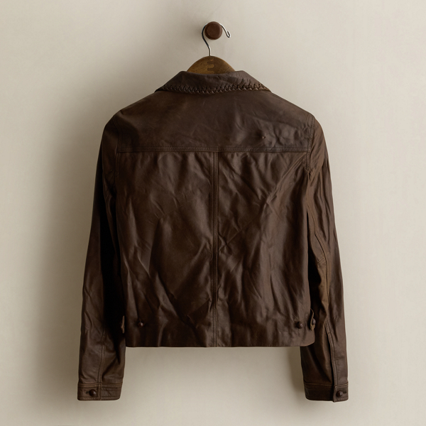 c. 1996 Leather Jacket - Size XS