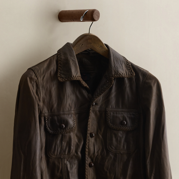 c. 1996 Leather Jacket - Size XS