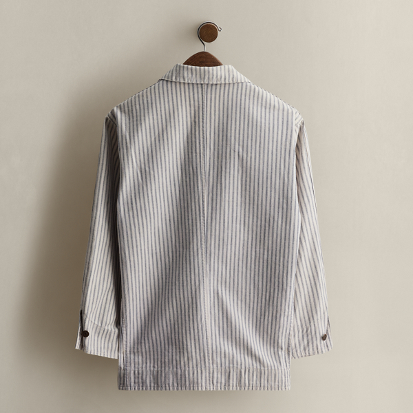 1985 Striped Cotton Jacket - Size M