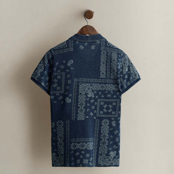 c. 2008 Bandanna Polo Shirt - Size L