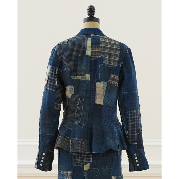 2006 Patchwork Indigo Jacket - Size 8