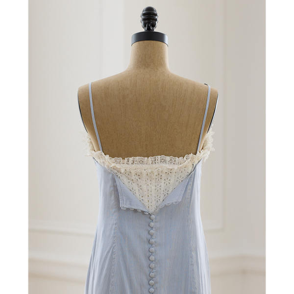 2006 Striped Silk Dress - Size 6