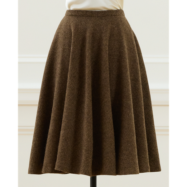 2004 Bellina Tweed Skirt - Size 10