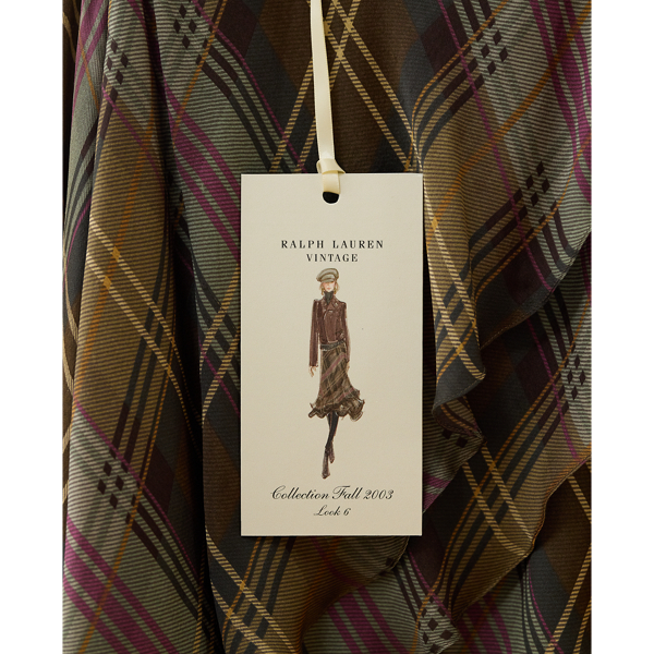 2003 Plaid Tiered Skirt - Size 10