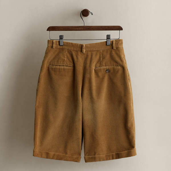 Tan c. 1990s Corduroy Shorts - Size 10 Ralph Lauren Vintage 2