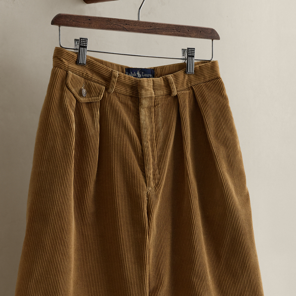 Tan c. 1990s Corduroy Shorts - Size 10 Ralph Lauren Vintage 3