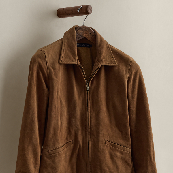 c. 2008 Suede Jacket - Size 8