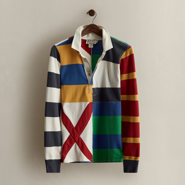 c. 2007 Striped Rugby Shirt - Size L