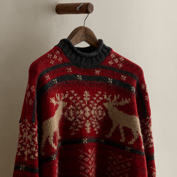 c. 1995 Alpaca-Wool Sweater - Size L