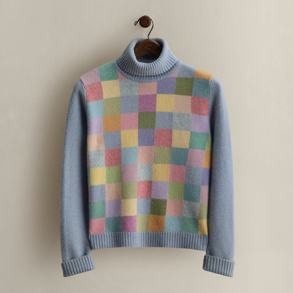 c. 1996 Turtleneck Sweater - Size M