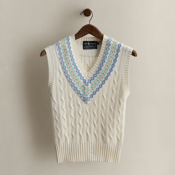 c. 1980s Cricket Sweater Vest - Size L
