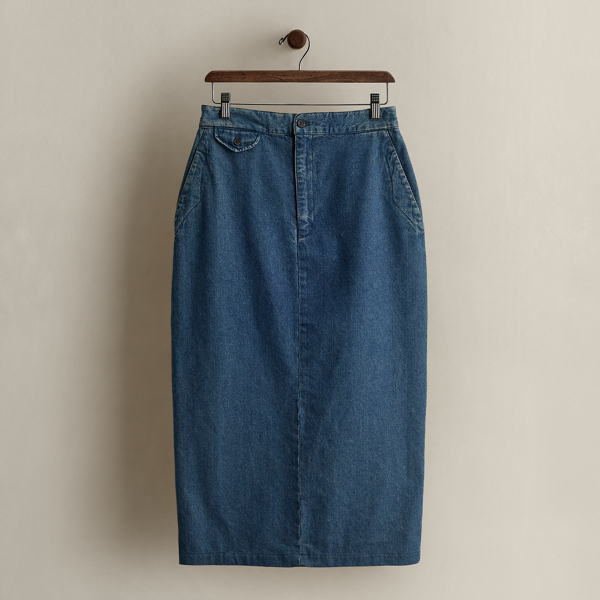 vintage Ralph Lauren リネンシルク グルカスカート Women's Ralph Lauren Vintage Designer Skirts | Ralph Lauren