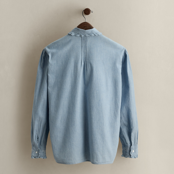 c. 1990s Cotton Blouse - Size 12
