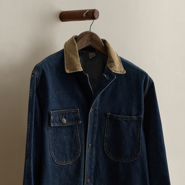 c. 1990 Denim Barn Jacket - Size M