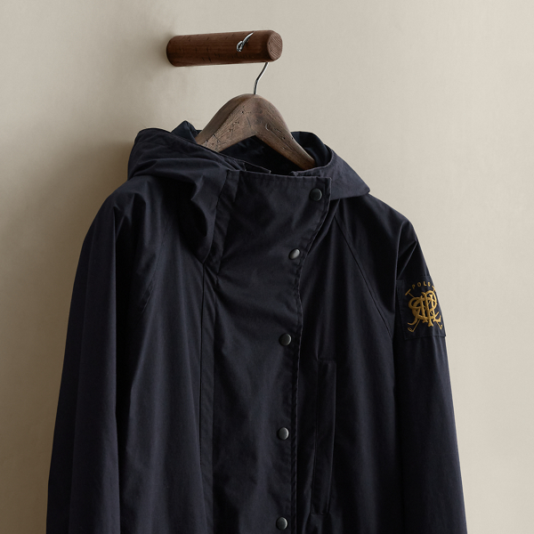 Blue c. 1988 Cotton Anorak - Size L Ralph Lauren Vintage 3