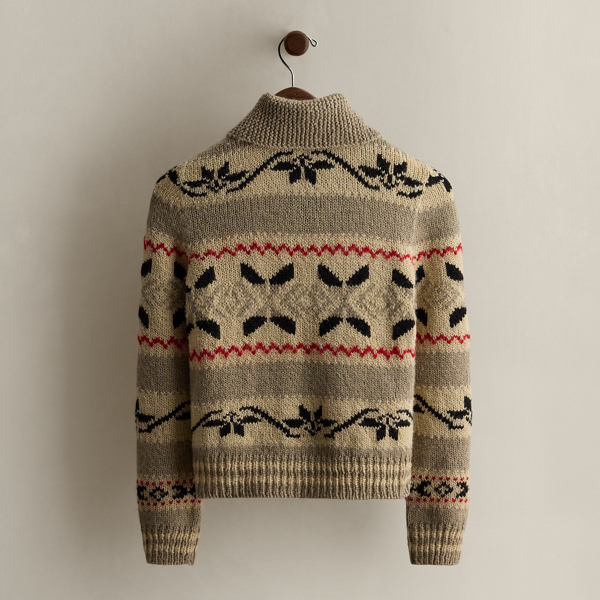 c. 1995 Wool Full-Zip Cardigan - Size S