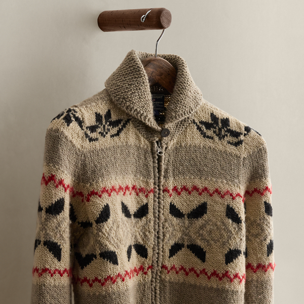 c. 1995 Wool Full-Zip Cardigan - Size S