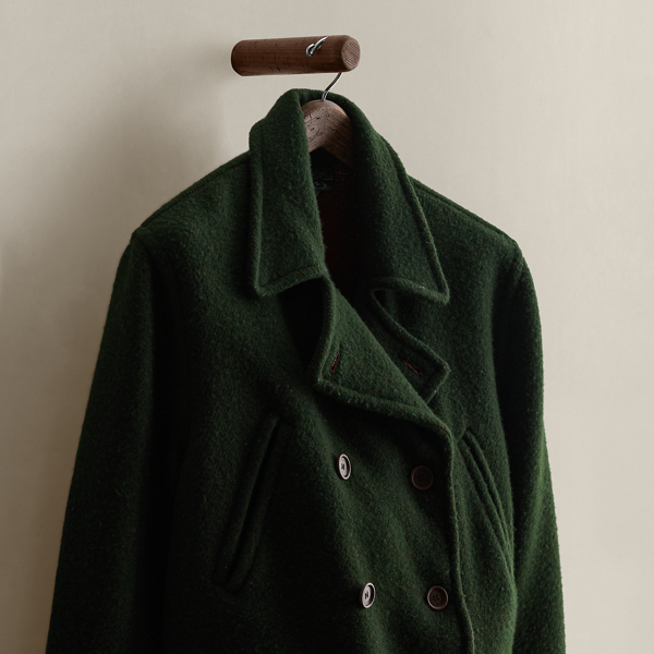 1991 Crest Wool Peacoat - Size S