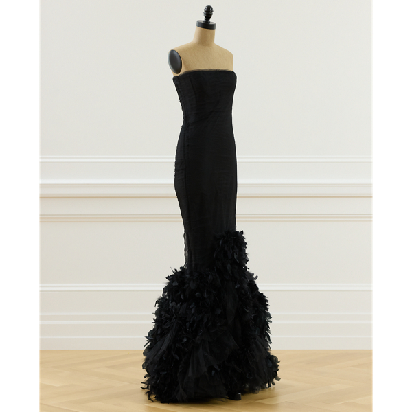 2008 Janna Silk Evening Dress - Size 6