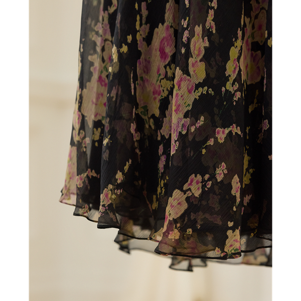 2010 Therese Floral Skirt - Size 6