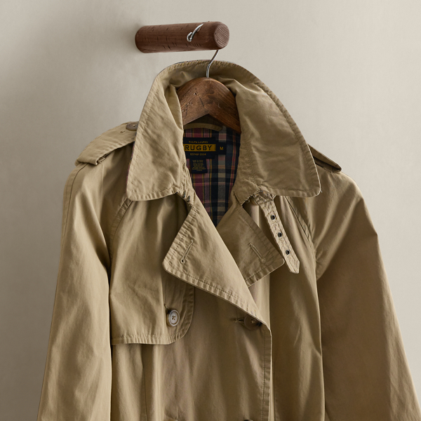 c. 2007 Cotton Trench Coat - Size M - thumbnail 3