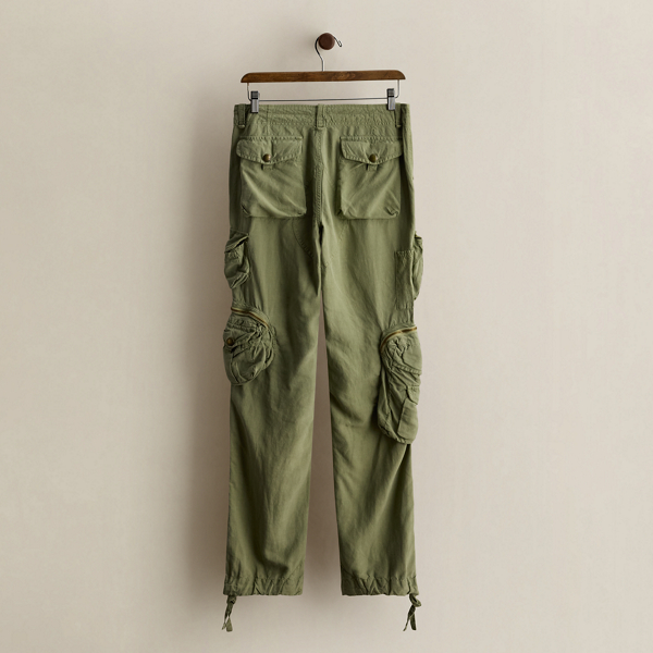 c. 2008 Linen-Silk Cargo Pant - Size 6