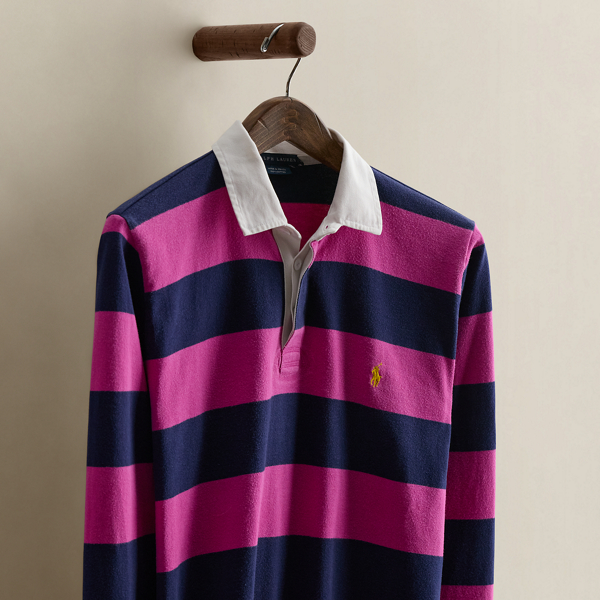 Multi c. 2008 Cotton Rugby Shirt - Size XL Ralph Lauren Vintage 3