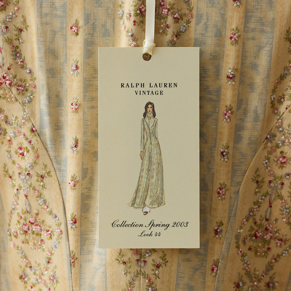 Multi 2003 Michelle Beaded Coat - Size 8 Ralph Lauren Vintage 3