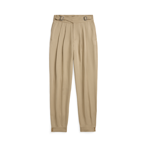 RL Khaki Pleated Twill Pant RRL 1