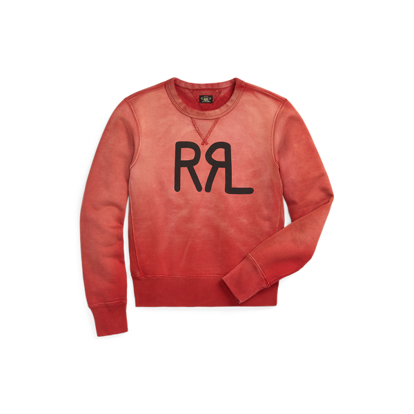 RRL（ダブル アール エル）】ロゴ フリース フーディ