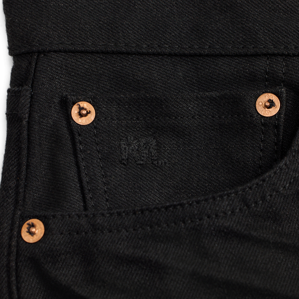High Boy Fit Black Selvedge Jean