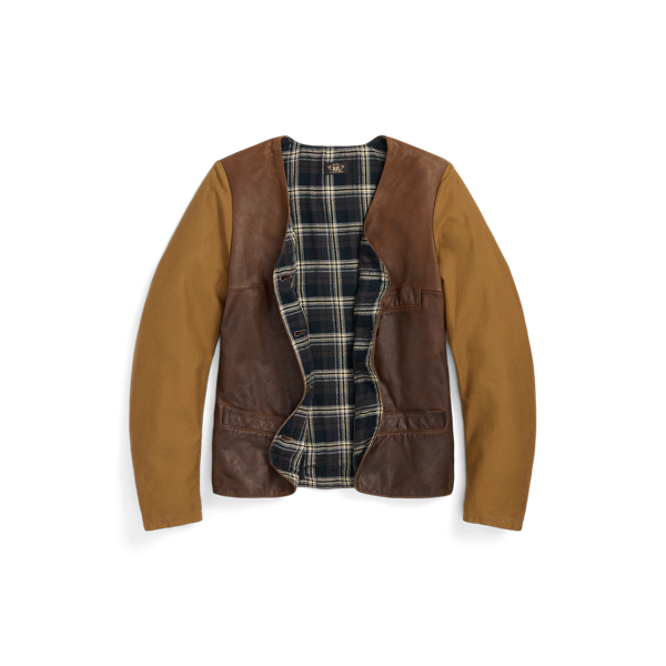 90's Polo Ralph Lauren Leather Jacket L / ポロ ラルフ
