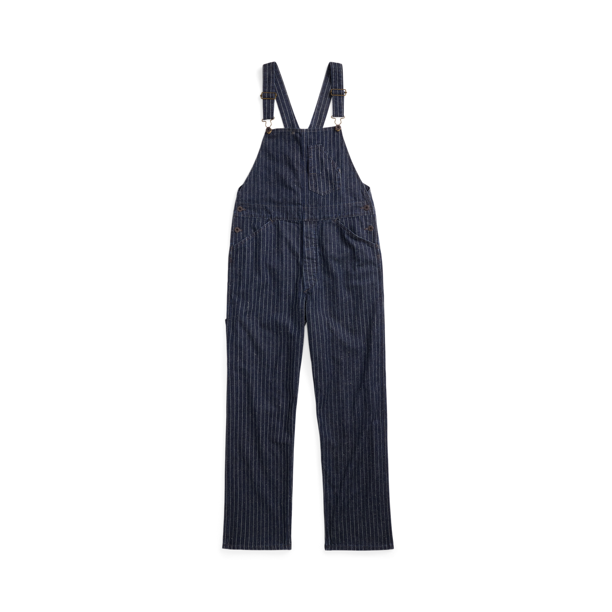 ラルフローレン★Indigo Dot-Stripe Denim Overall Indigo Dot-Stripe Denim Overall