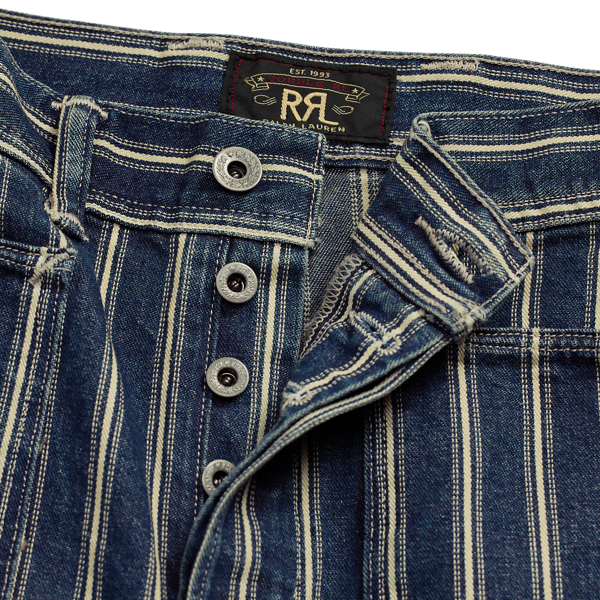 Indigo Striped Jean