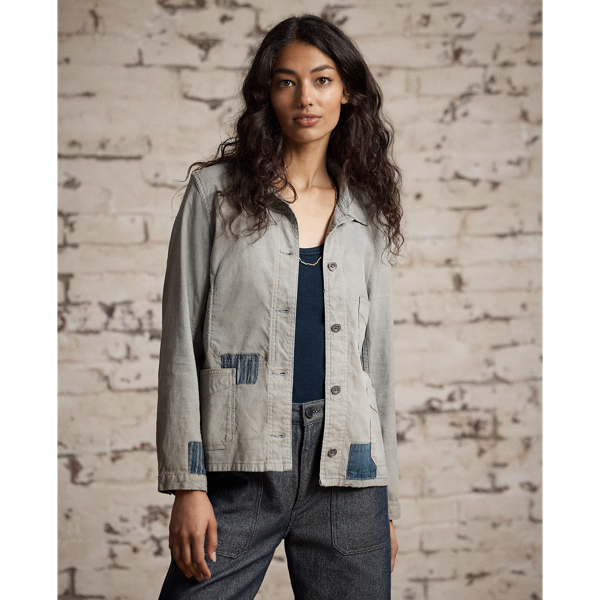 Repaired Jaspé Work Jacket