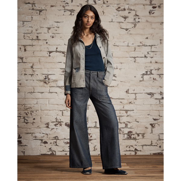 Repaired Jaspé Work Jacket