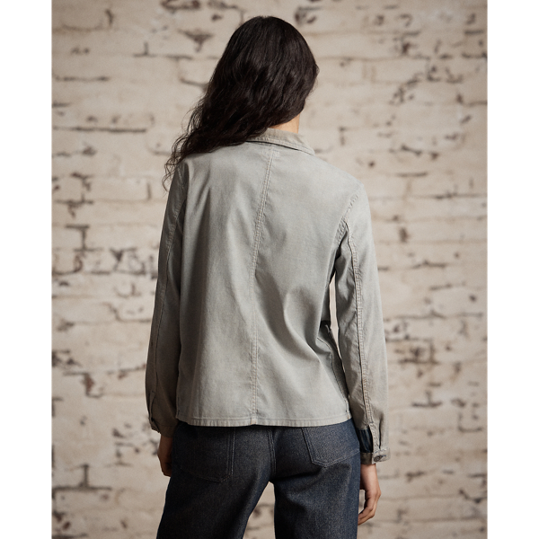 Repaired Jaspé Work Jacket