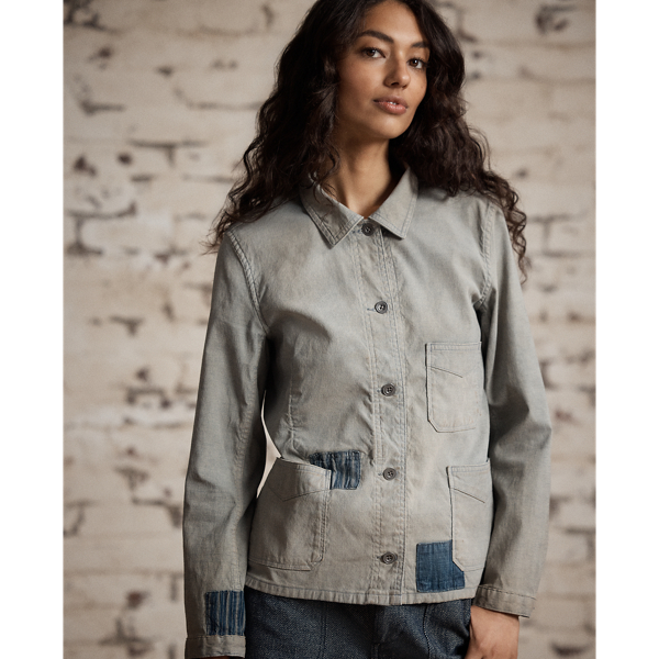 Repaired Jaspé Work Jacket