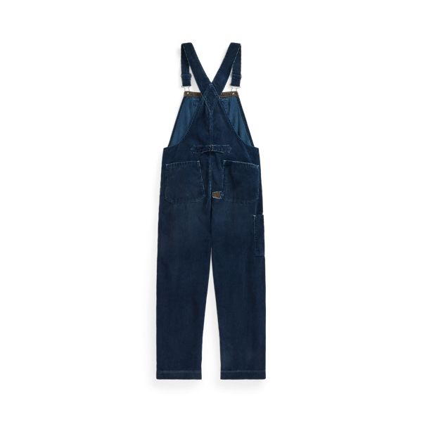 Repaired Indigo Corduroy Overall