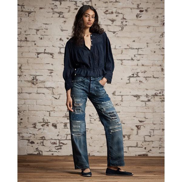 Repaired Buckle-Back Ryleigh Jean