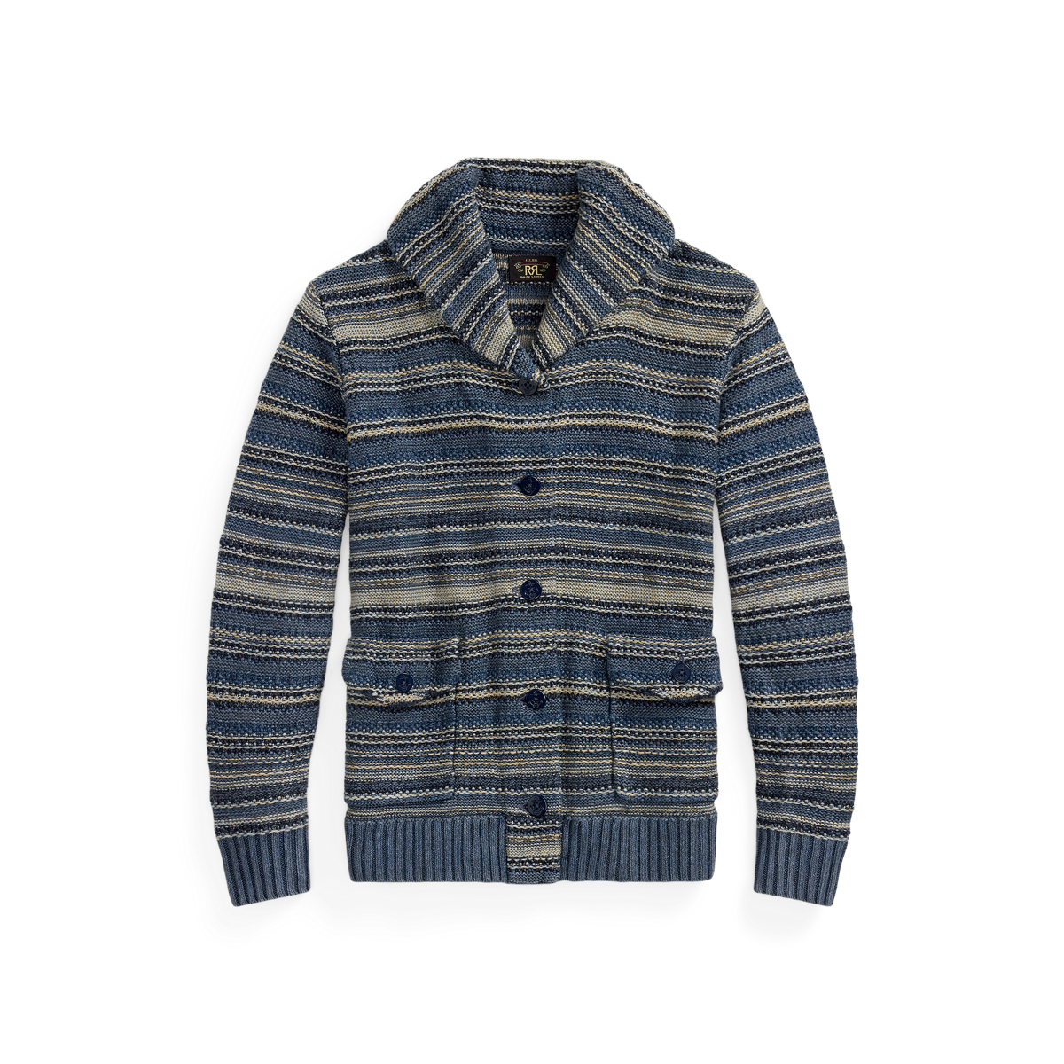 売れ筋商品|||ラルフローレン ニット&セーター レディース アウター COTTON KNIT SWEATSHIRT - Cardigan - chambray indigo 楽天市場】ポロ ラルフローレン レディース ショールカラー