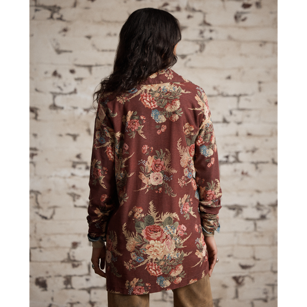 フローラル リネンコットン ジャージー ダスター | ラルフ