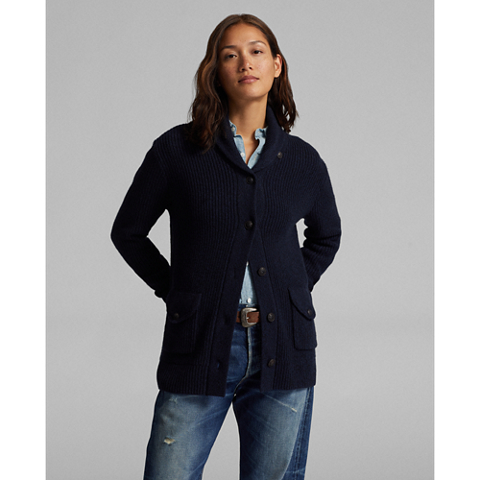 Женские кардиганы Ralph Lauren Cashmere Shawl-Collar Cardigan
