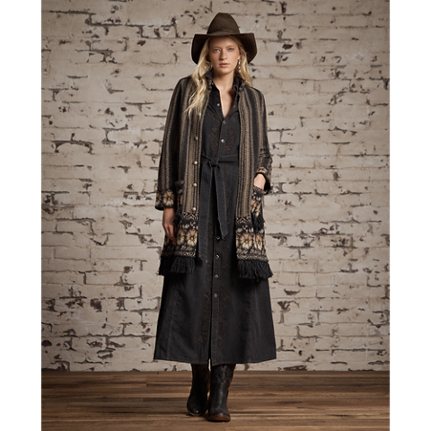 Женские кардиганы Ralph Lauren Wool-Silk Jacquard Duster Cardigan