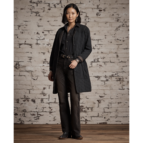 Женские куртки Ralph Lauren Quilted Cotton-Linen Liner Jacket
