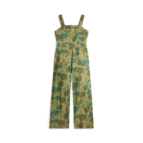 Olive Leaf Camo Camo-Print Twill Overall RRL 6