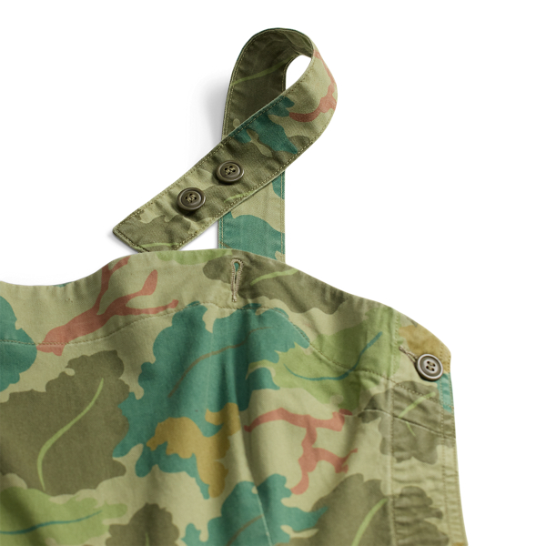 Olive Leaf Camo Camo-Print Twill Overall RRL 7