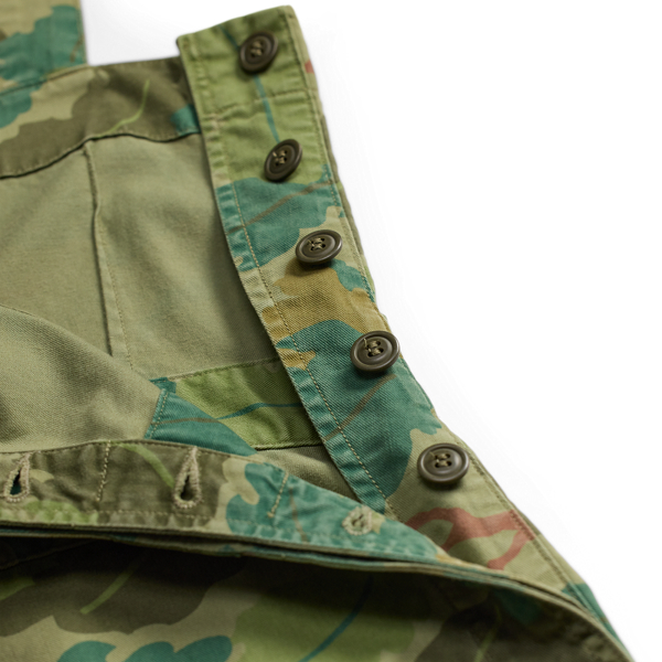 Olive Leaf Camo Camo-Print Twill Overall RRL 8